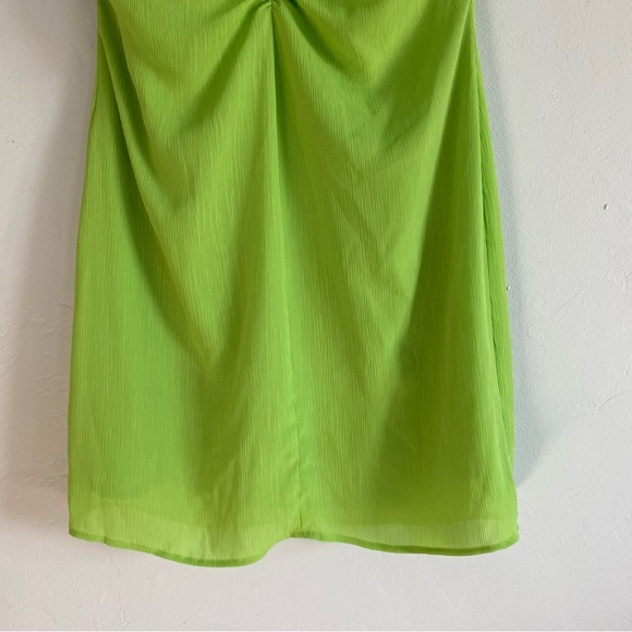 Staud Green Mini Coastal Dress - Picture 5 of 11